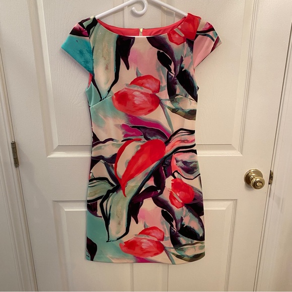 Vince Camuto Botanical Dress - Picture 1 of 4